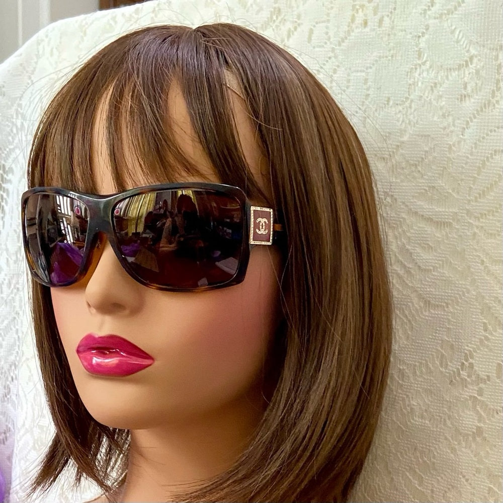 Chanel Sunglasses with Rhinestones 5081-B 66#13 115