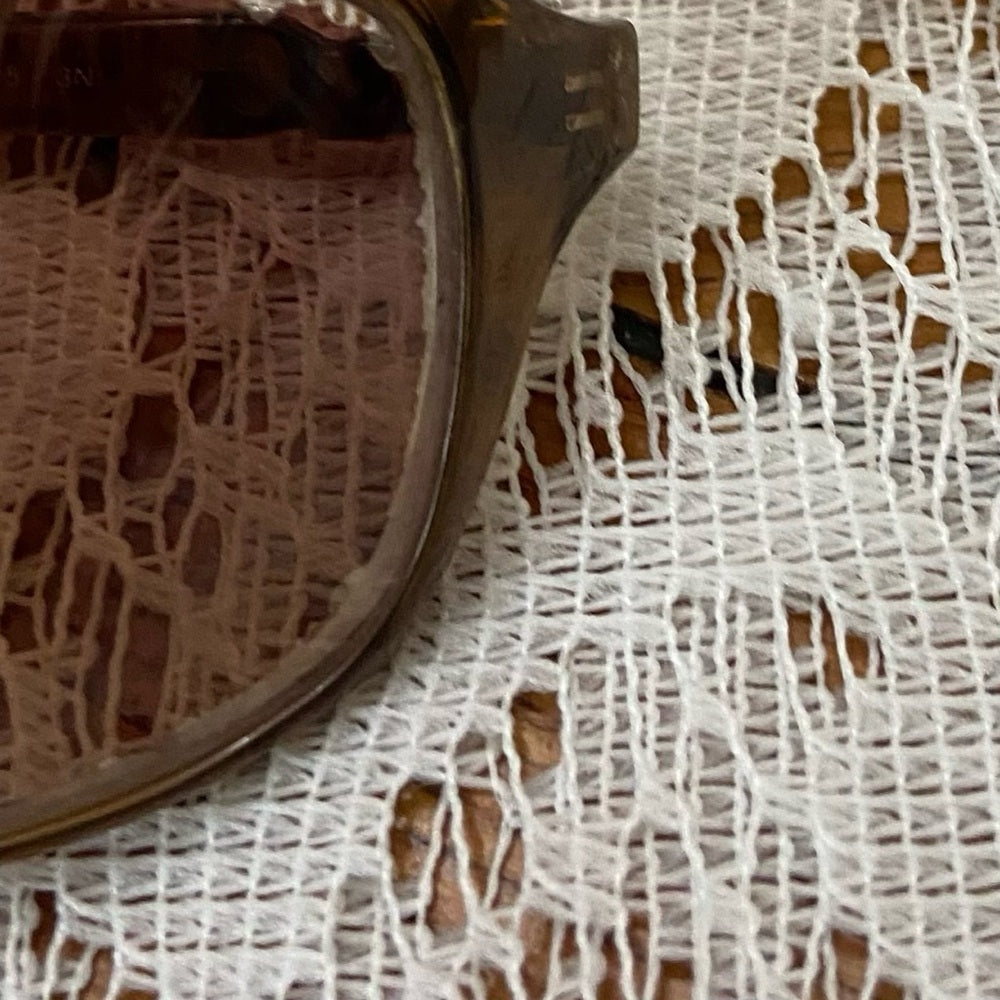 Vintage D&G Dolce Gabanna 2192 Tan Brown Sunglasses