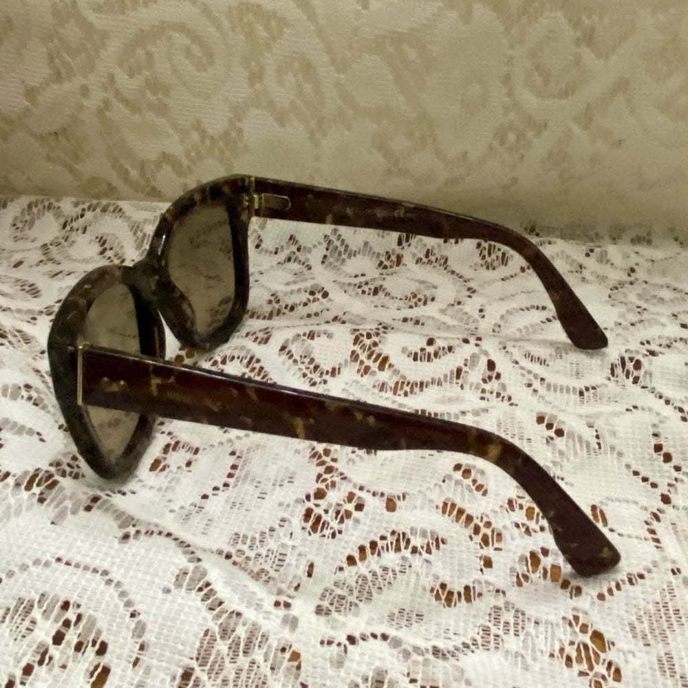 Jimmy Choo, Italy Brown Tortoise -Pearlized Sunglasses