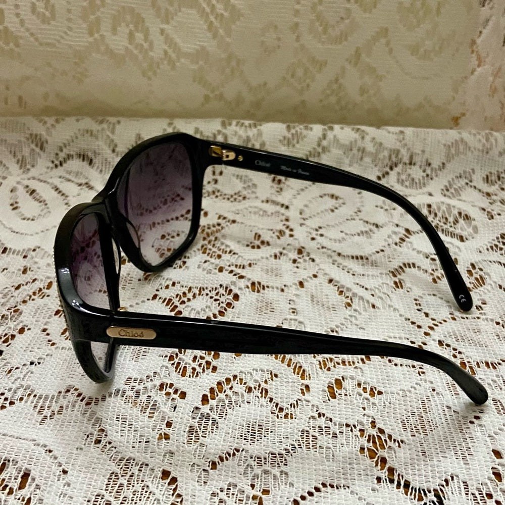 Chloe CL2209 Black Sunglasses with Original Case
