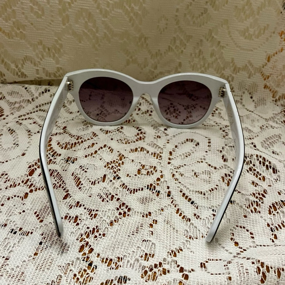 Wildfox Monroe Black and White Sunglasses with Original Case