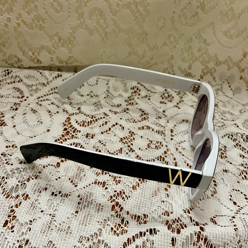 Wildfox Monroe Black and White Sunglasses with Original Case