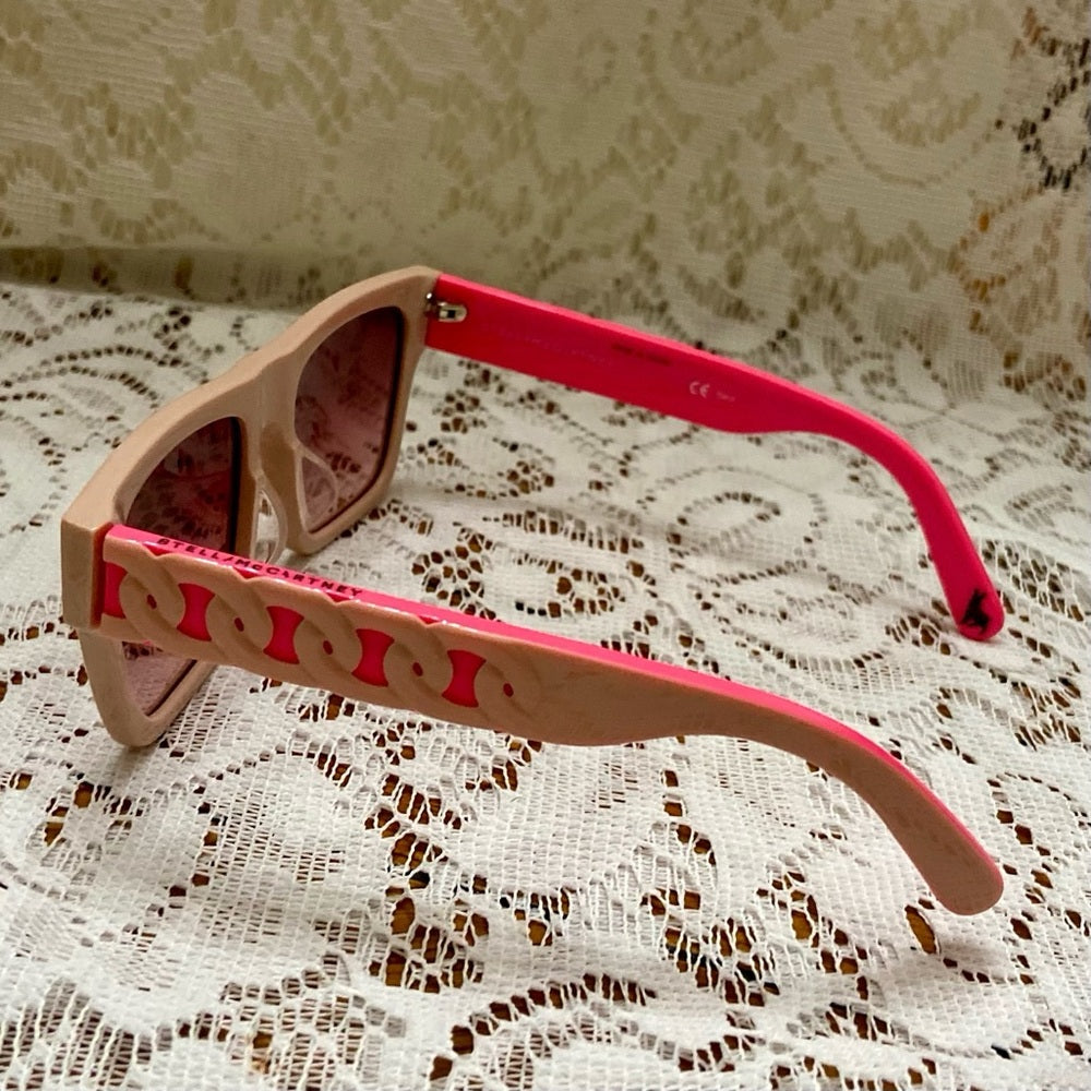 Stella McCartney Pink Sunglasses with Original Case