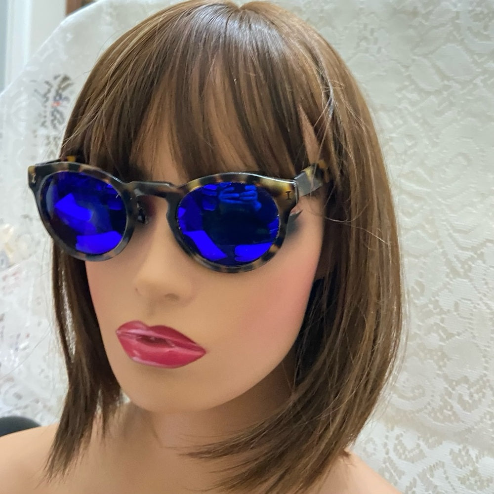 Vintage Illesteva Leonard Brown Tortoise Sunglasses with Case