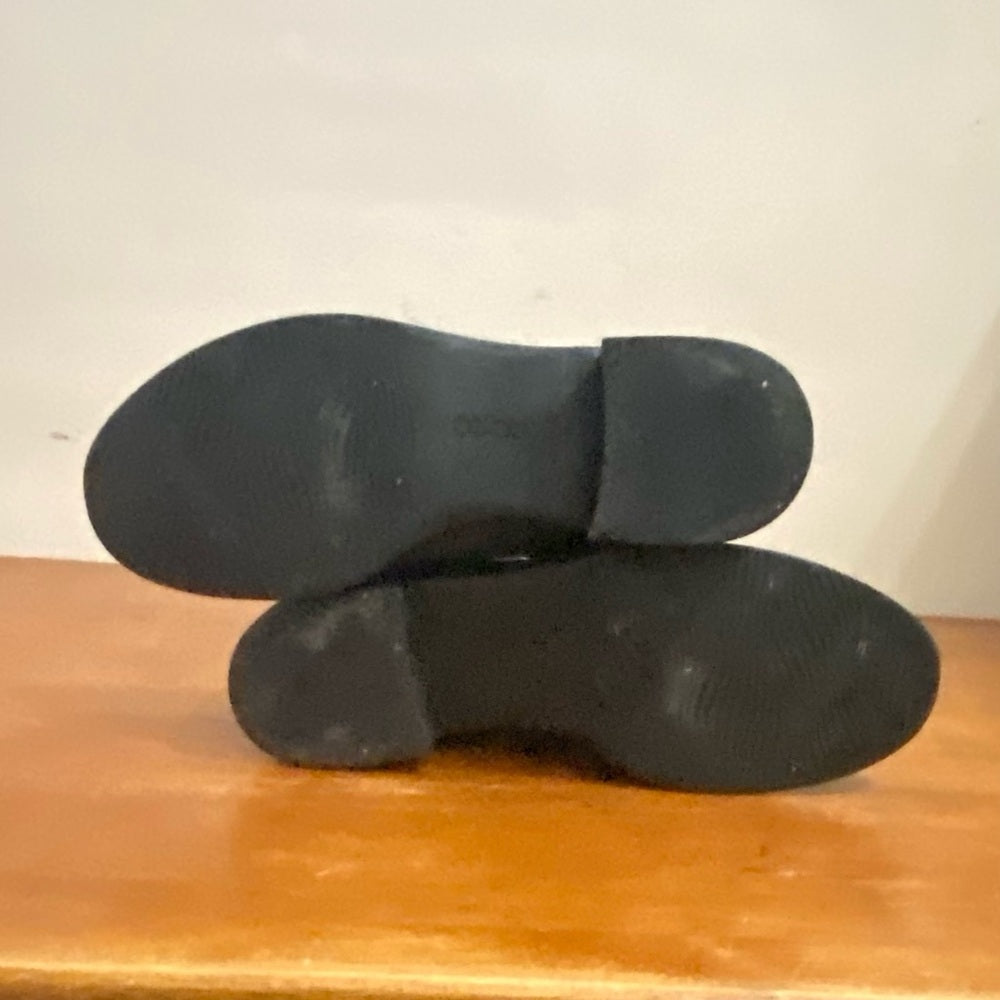 Ecco Black Leather Boots Size 40 (9.5)
