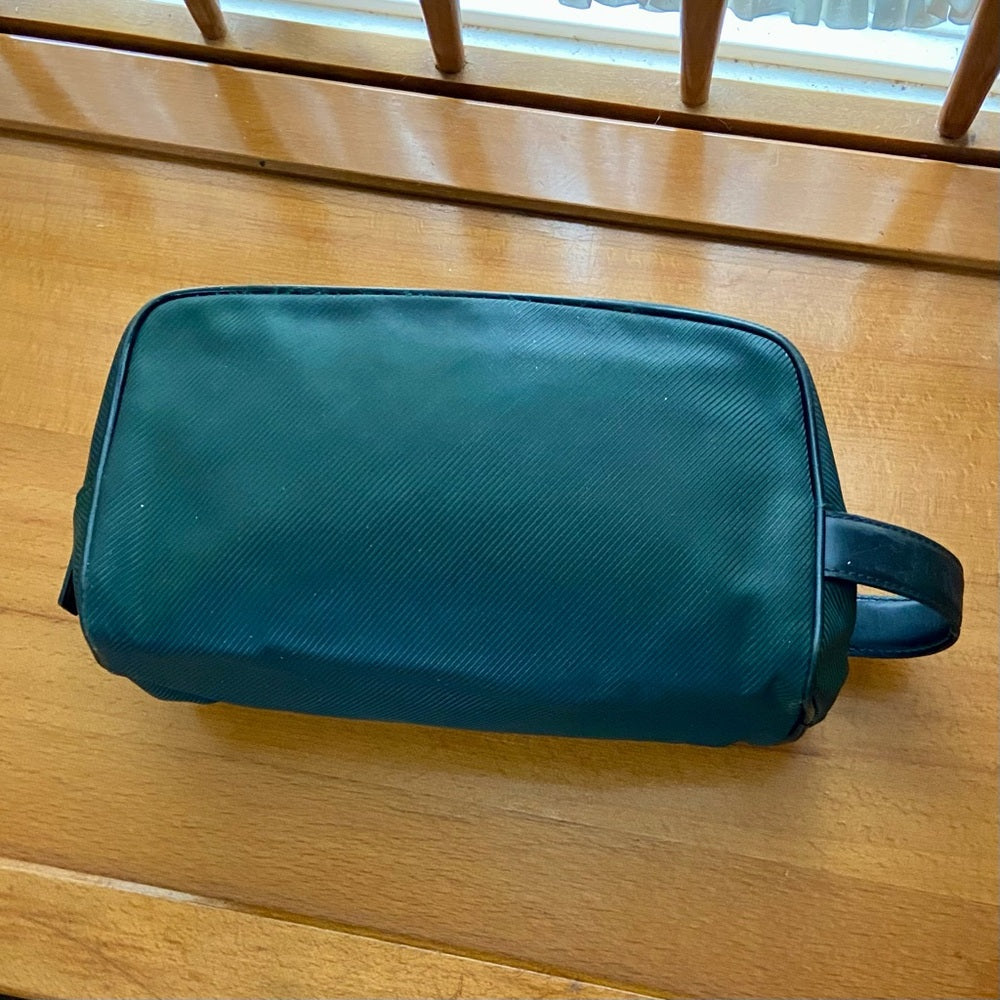 Louis Vuitton, Dark Green Canvas Mens Pouch-Clutch