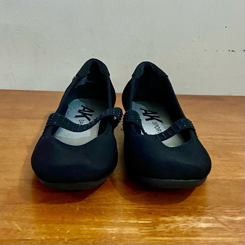 Anne Klein Sport- Mary Jane Black Slip-on or Loafer-Size 8