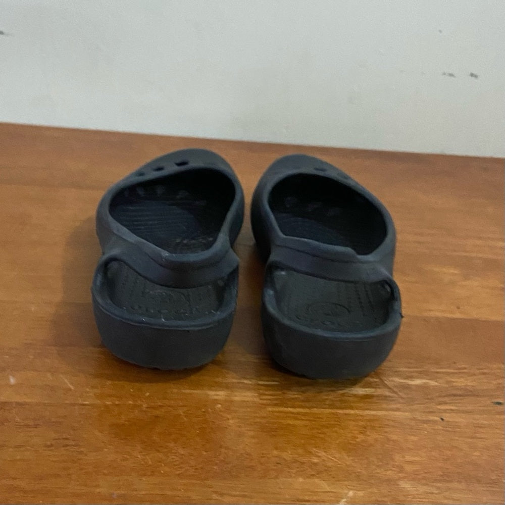 Crocs Black Shoes - Slip on - Loafer Size 9W