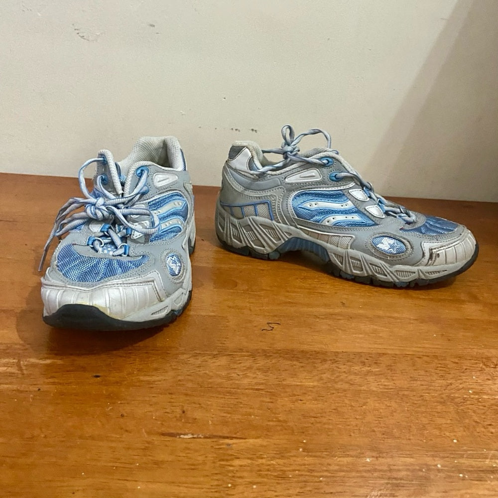 Starter Blue Gray Rubber Sneakers Size 8