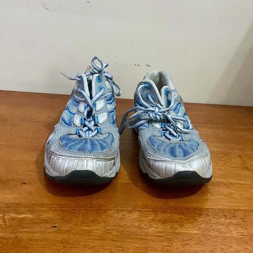 Starter Blue Gray Rubber Sneakers Size 8