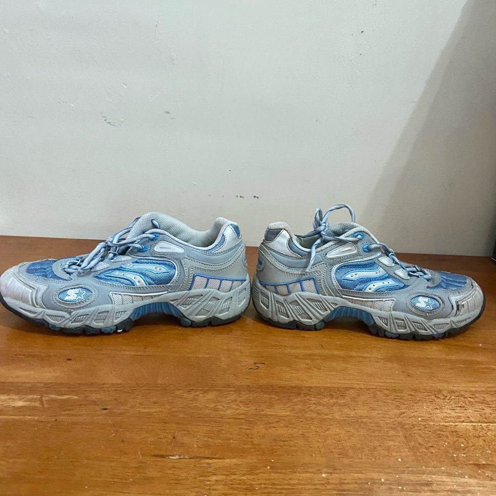 Starter Blue Gray Rubber Sneakers Size 8