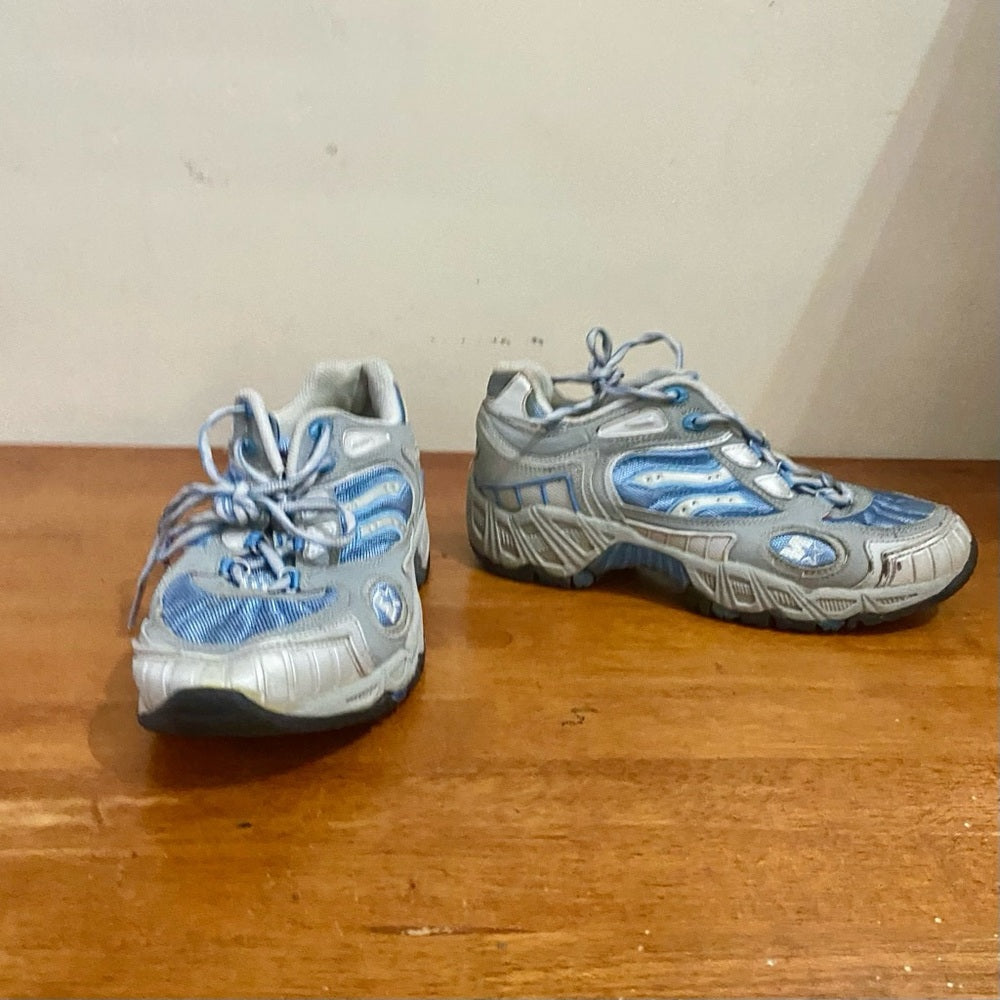 Starter Blue Gray Rubber Sneakers Size 8