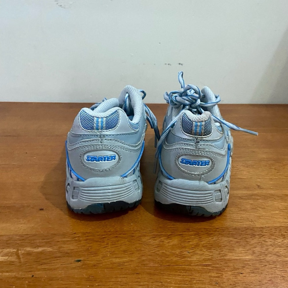 Starter Blue Gray Rubber Sneakers Size 8