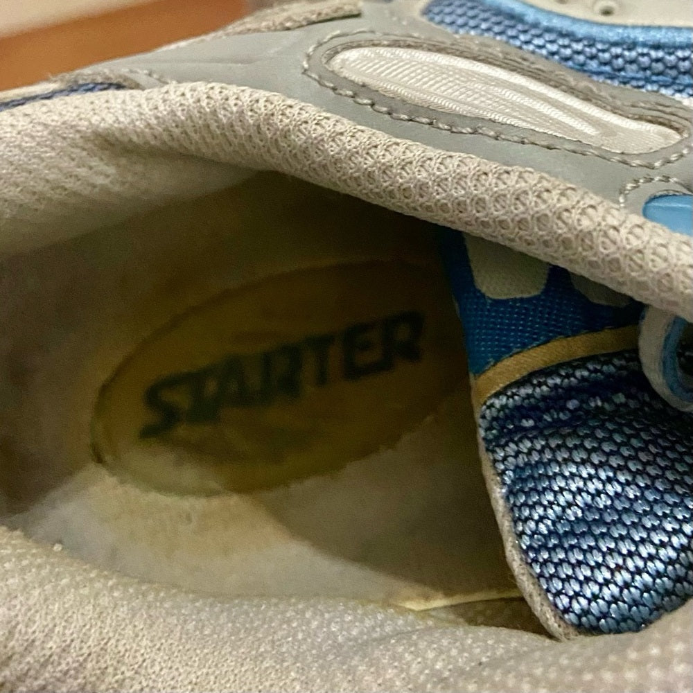 Starter Blue Gray Rubber Sneakers Size 8