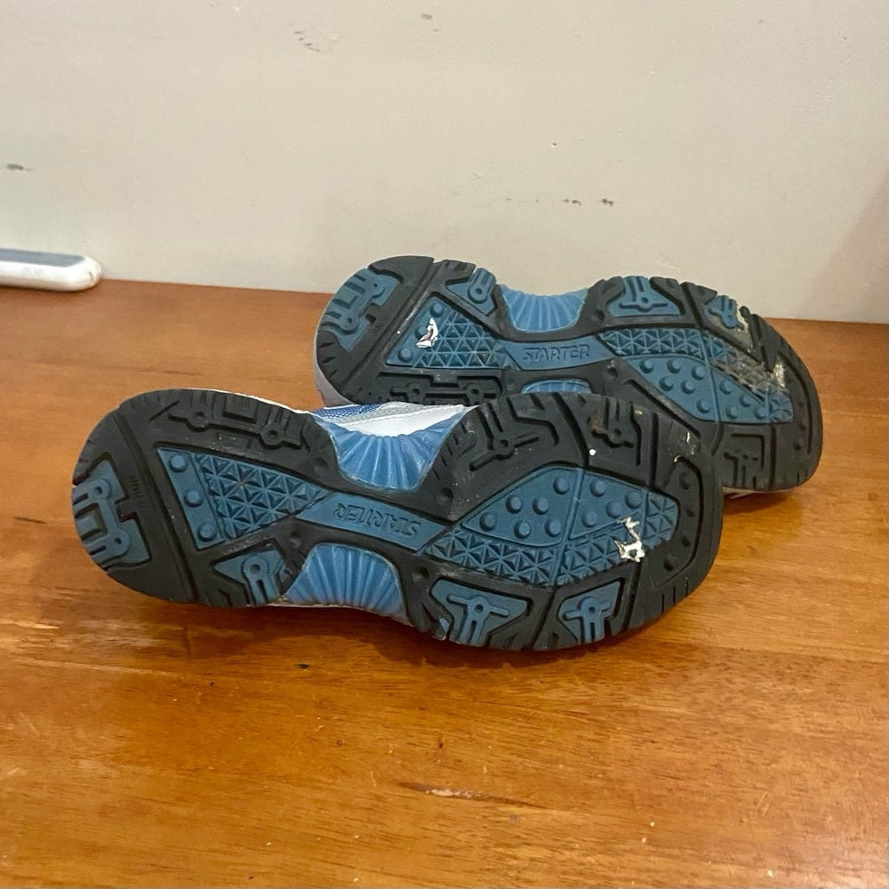 Starter Blue Gray Rubber Sneakers Size 8