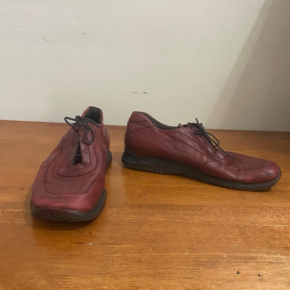 S. Oliver, Made in Italy, Burgundy Loafer- Shoes Size-39