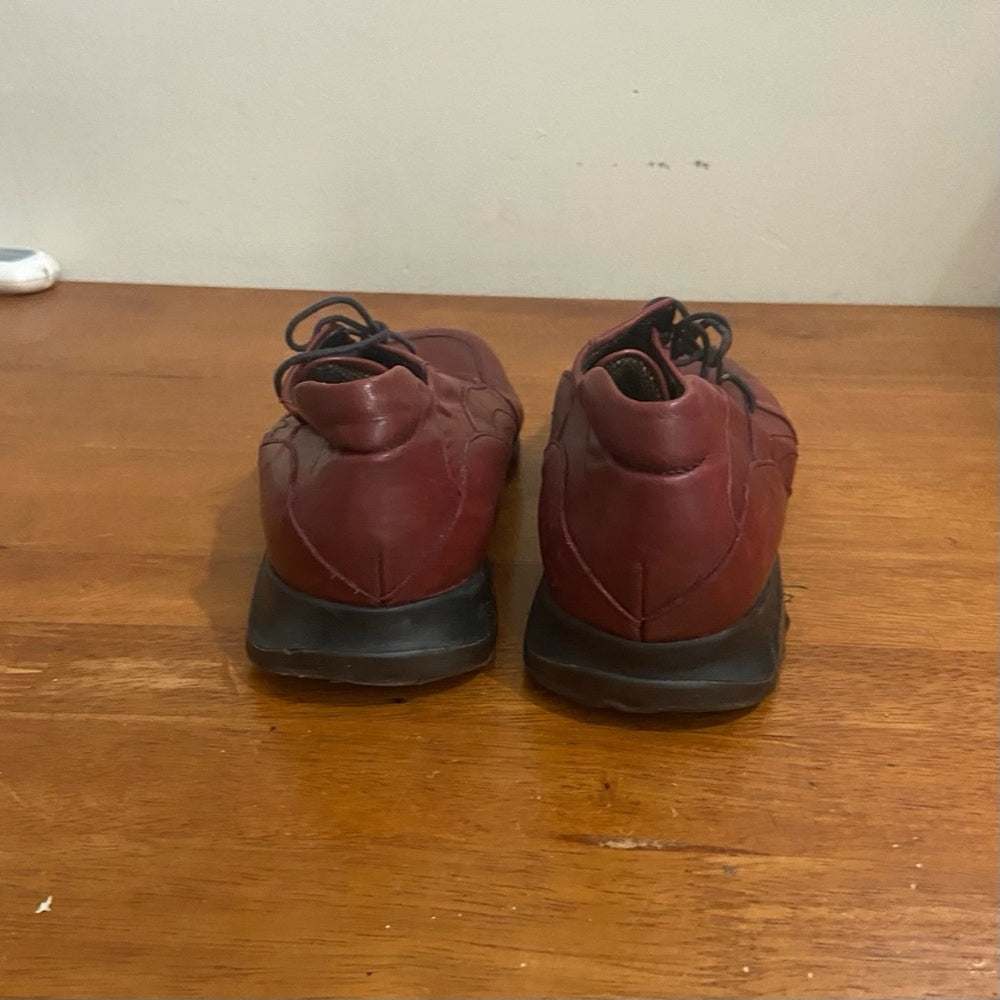 S. Oliver, Made in Italy, Burgundy Loafer- Shoes Size-39