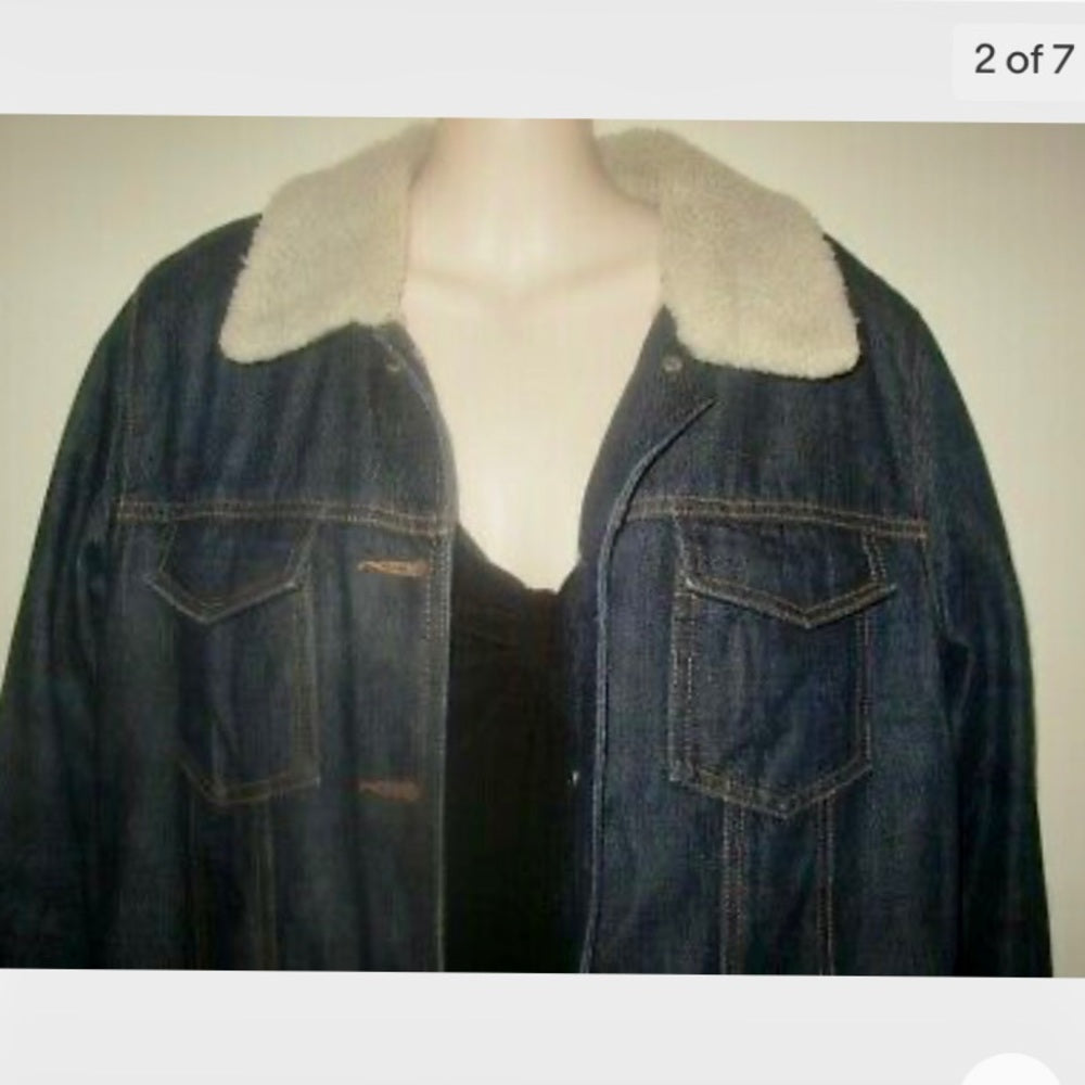 Fabulous, Gap Denim-Fleece Jacket (M-L)