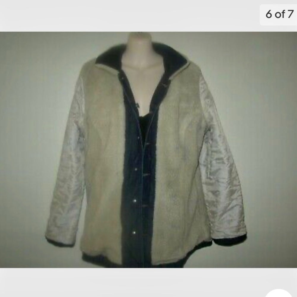 Fabulous, Gap Denim-Fleece Jacket (M-L)