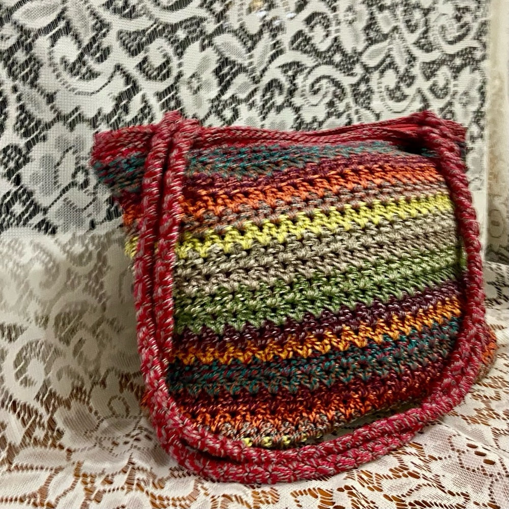 The Sak Multicolor Woven Shoulder Bag