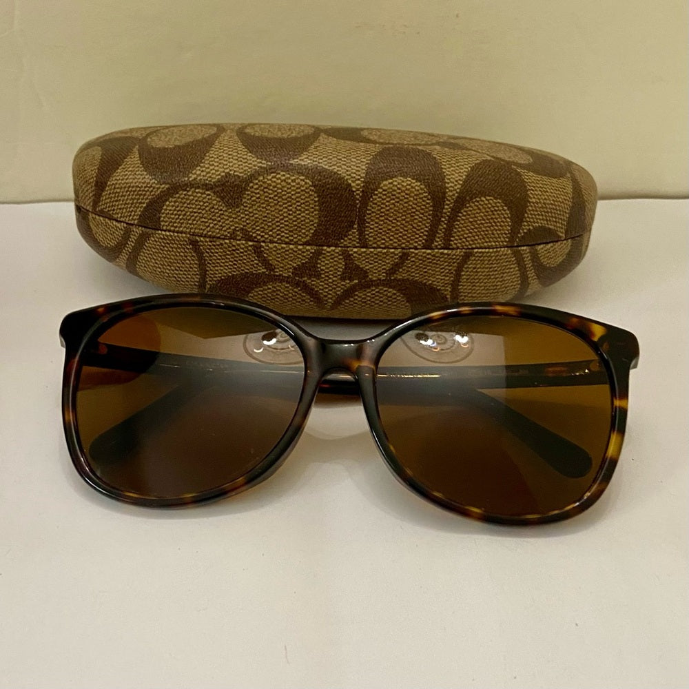 Coach Dark Tortoise Large Sunglasses 512072 57#16 140 3N HC8271U(L1101)