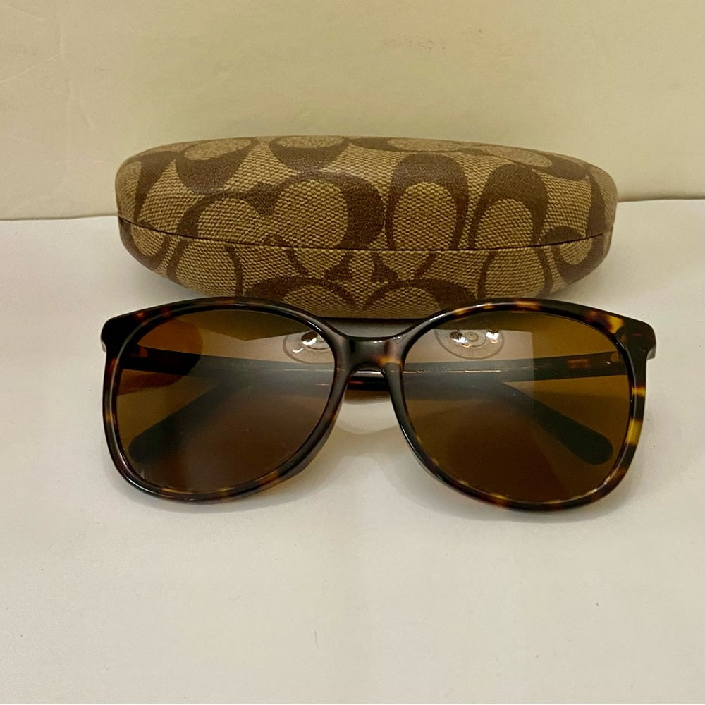 Coach Dark Tortoise Large Sunglasses 512072 57#16 140 3N HC8271U(L1101)