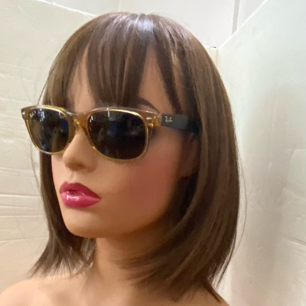 Rayban Wayfarer, Italy Amber Sunglasses RB2132 945/57 55#18 145 3P (Frame Only)