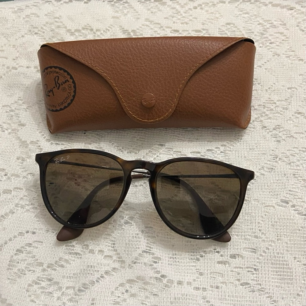 Ray-ban RB 4171 Erika Brown Tortoise Polarized 710-T5 3P