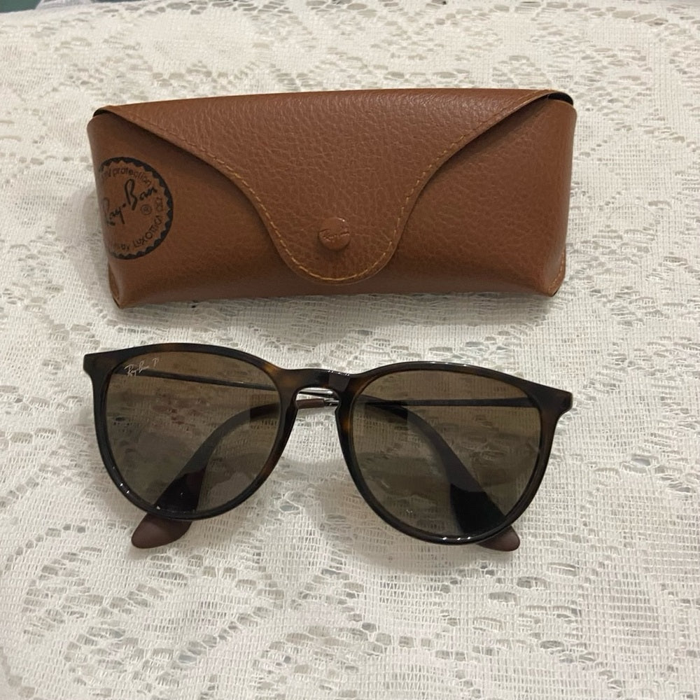 Ray-ban RB 4171 Erika Brown Tortoise Polarized 710-T5 3P