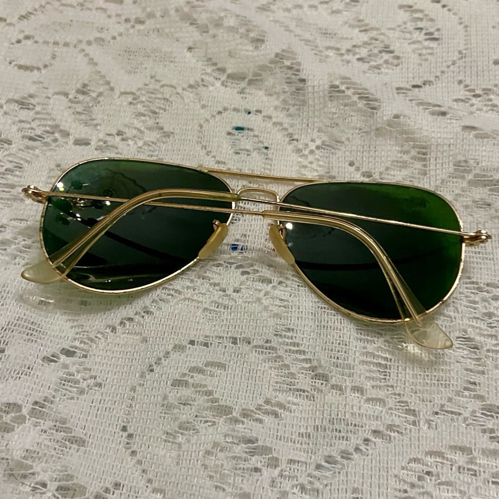 Ray-Ban. Iridescent Purple-Green Sunglasses