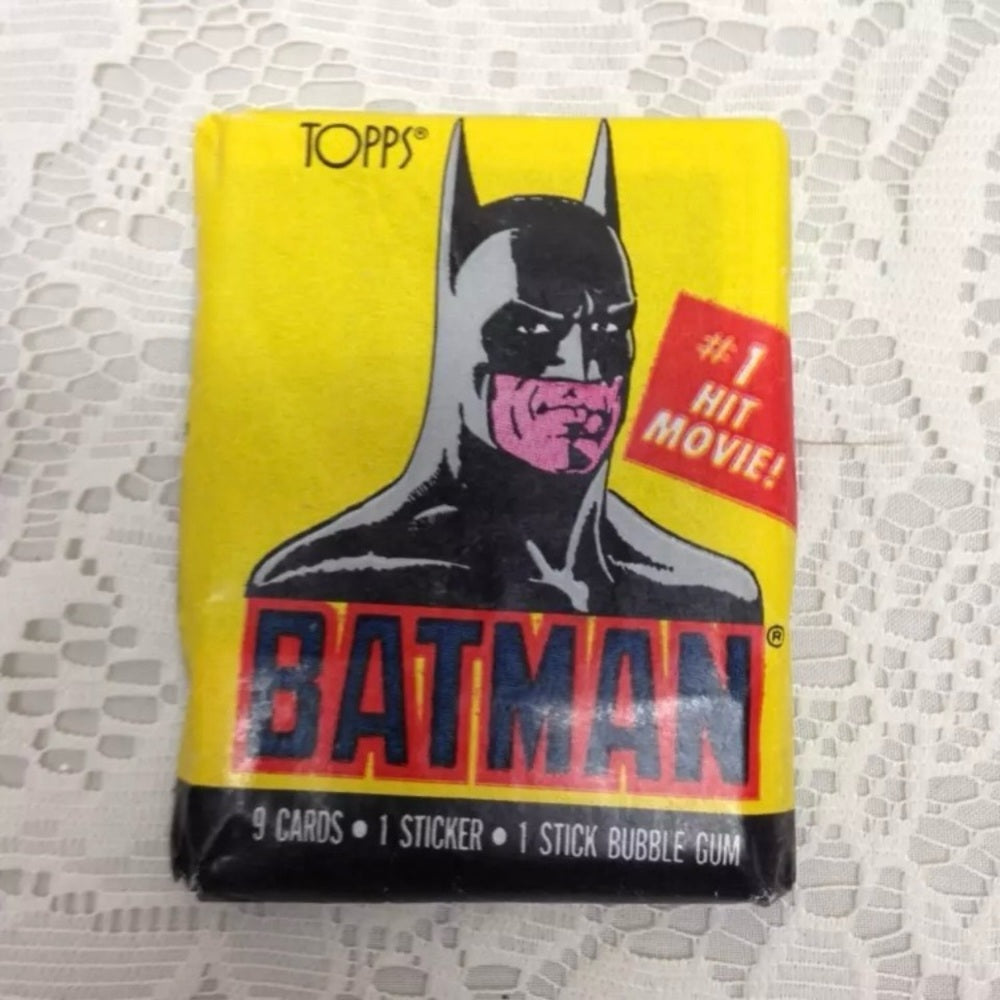 Vintage 1980s DC Comics 1pack- 10 Cards Batman -Joker Cards