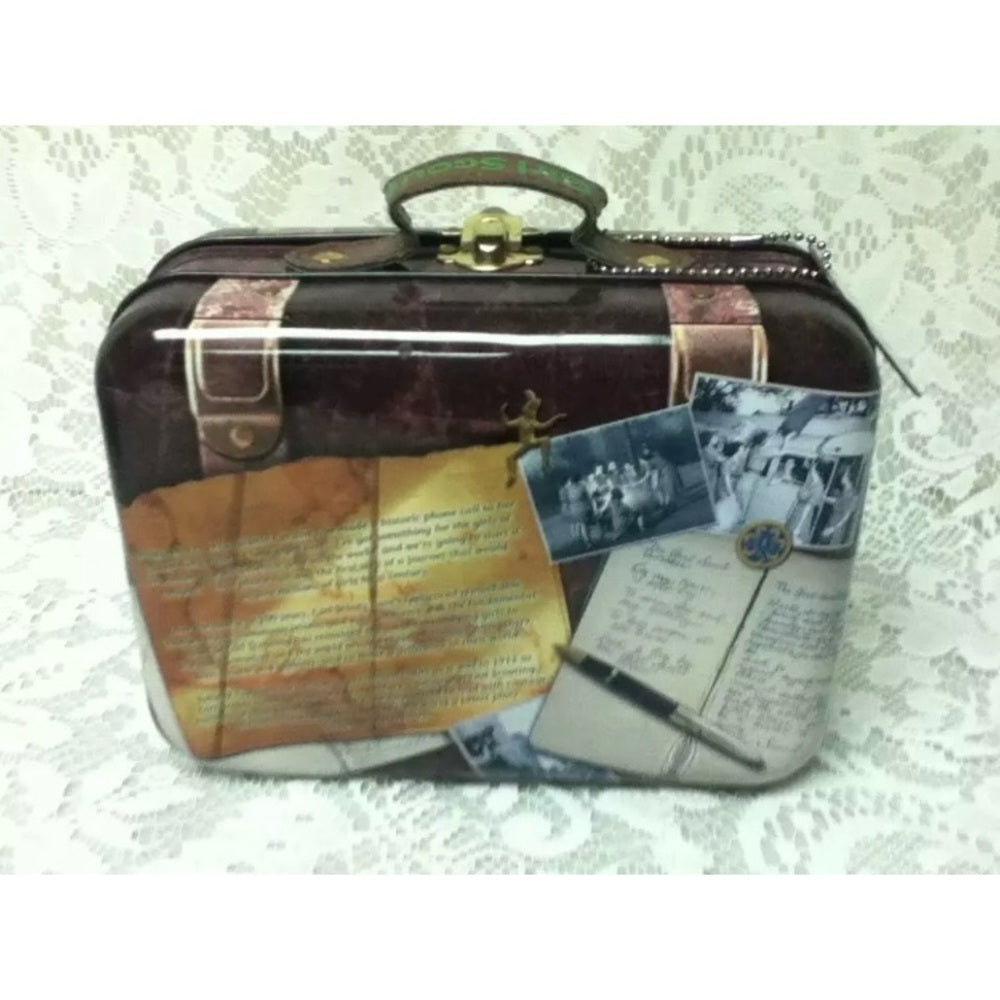 Girl Scout- USA, 1912-2012, Centennial Issue 7.5in x 5.5in x 3.5in Tin Lunch Box