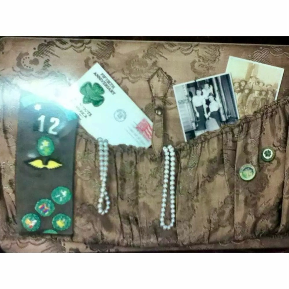Girl Scout- USA, 1912-2012, Centennial Issue 7.5in x 5.5in x 3.5in Tin Lunch Box