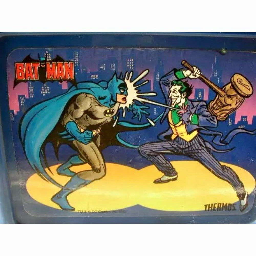 Vintage 1982, DC Comics, Batman Blue Lunch Box