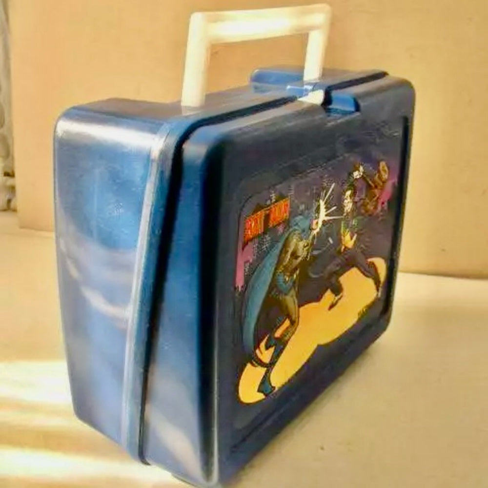 Vintage 1982, DC Comics, Batman Blue Lunch Box