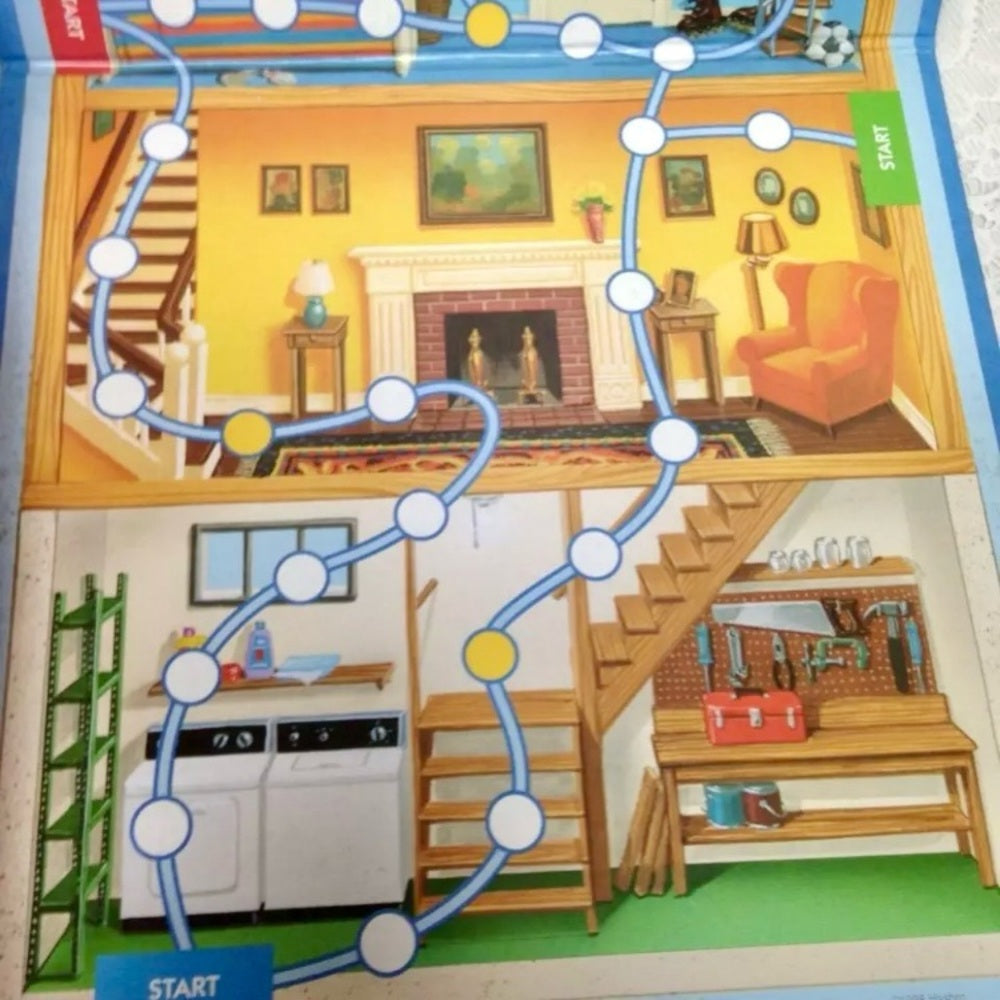 Parker Bros. -Hasbro, Clue Jr. Boardgame- The Case of the Hidden Toys