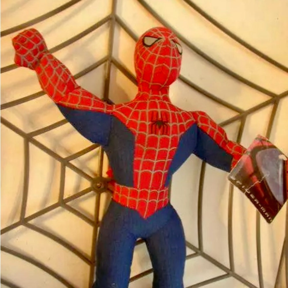 Vintage, Marvel, Large, 21-inch x 18-inch Spiderman in Web