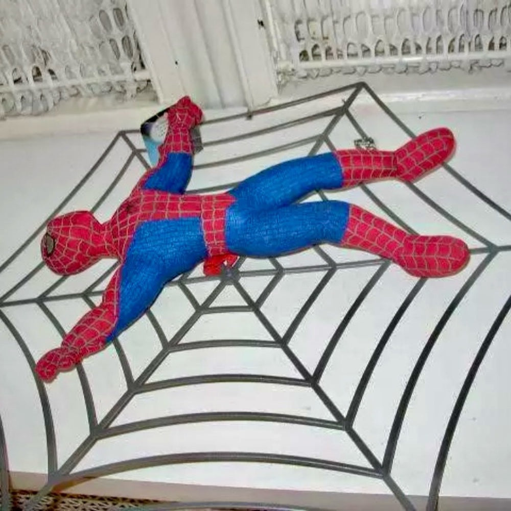 Vintage, Marvel, Large, 21-inch x 18-inch Spiderman in Web