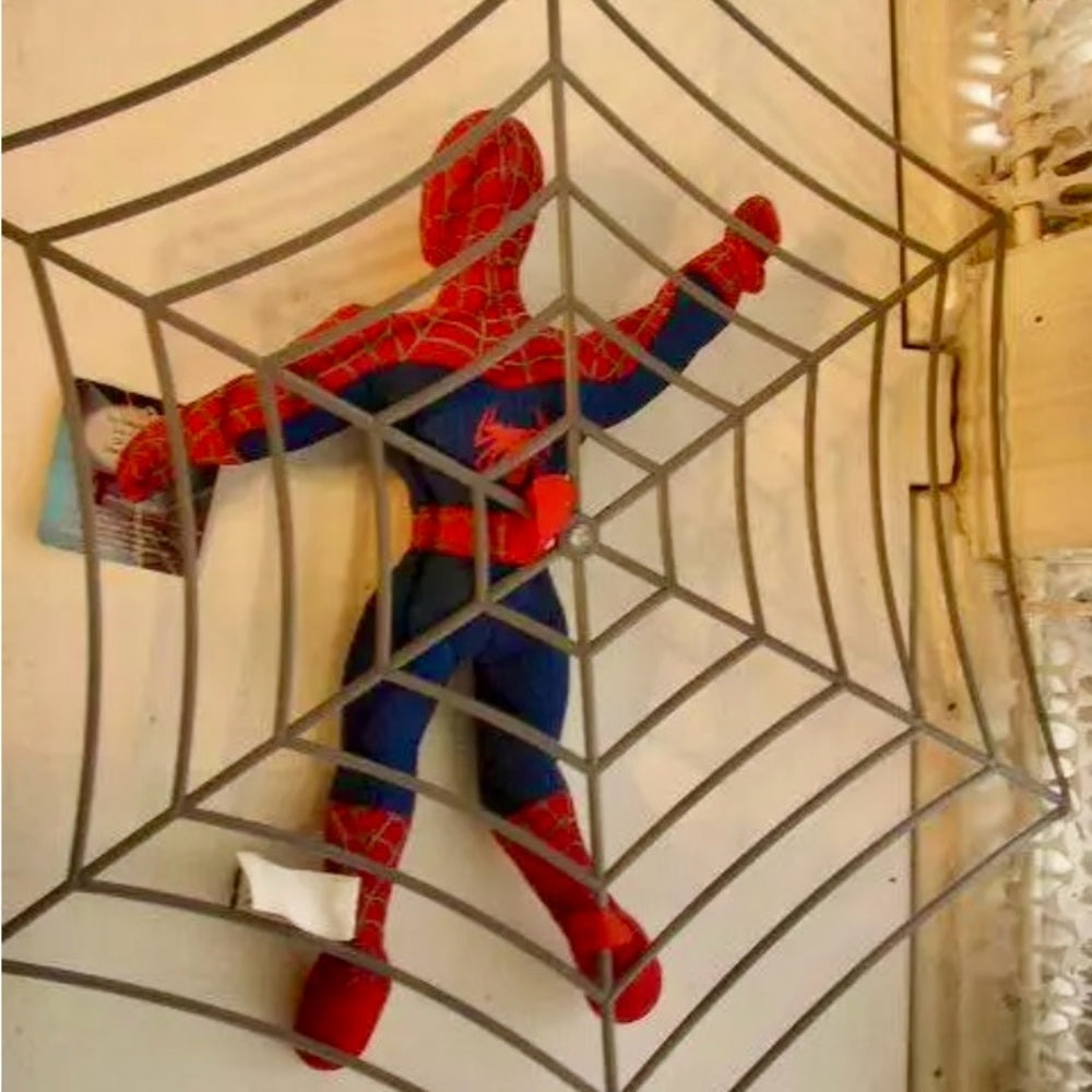 Vintage, Marvel, Large, 21-inch x 18-inch Spiderman in Web