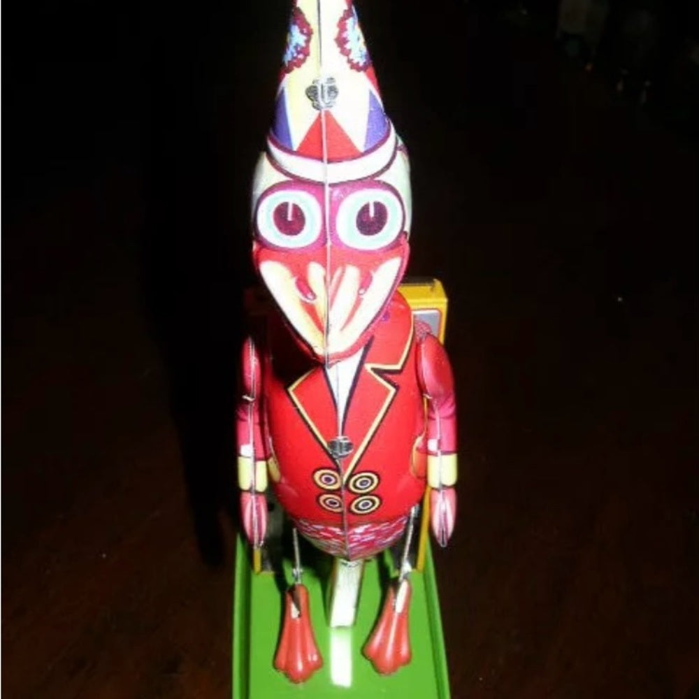 Wind up Rapping Duck JMT 56 Collector Series in Orig. Box
