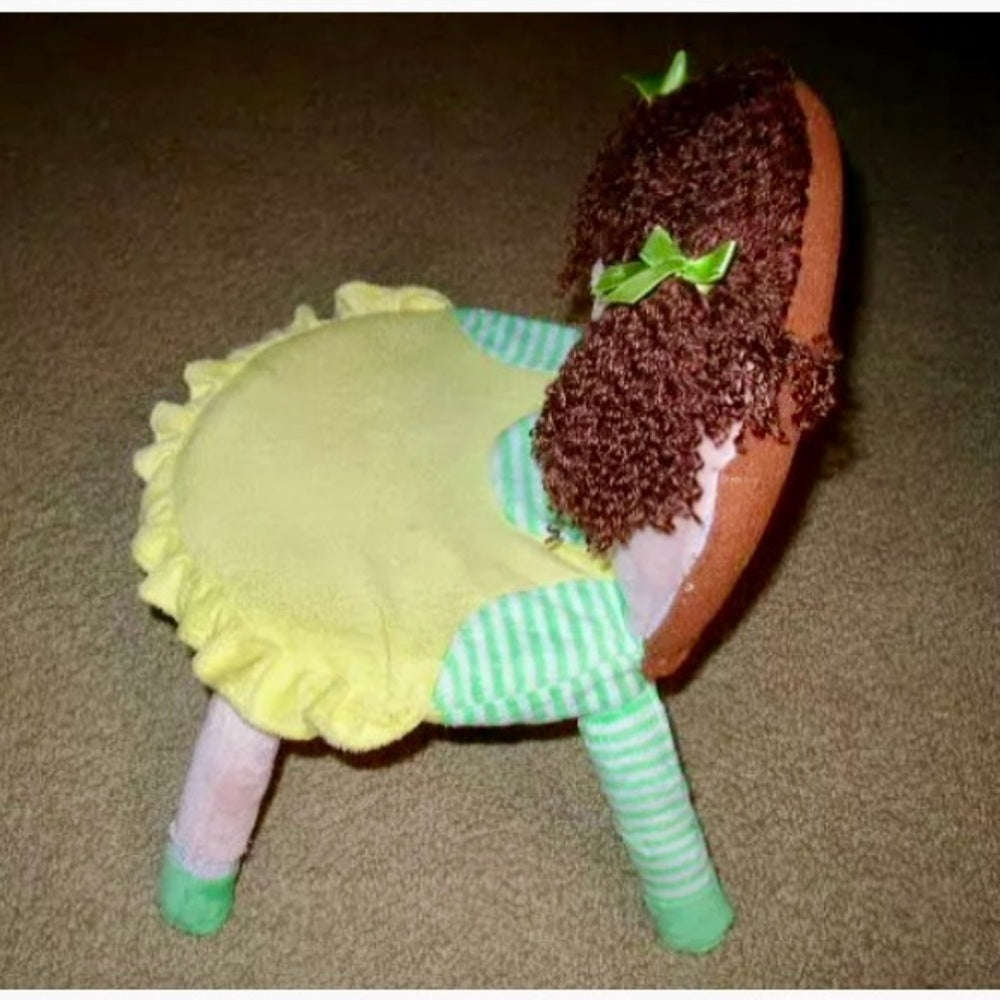 Handcrafted, Figural Girl, Toddler's or Doll's Chair