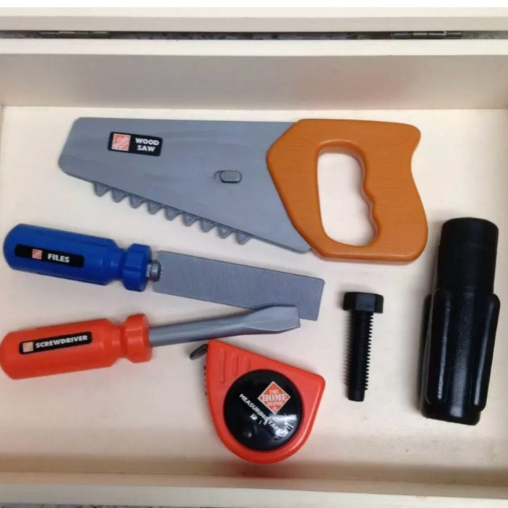 Fix It Jrs. Project Tool Box with Tools 12in x 8.5in x 3.75in