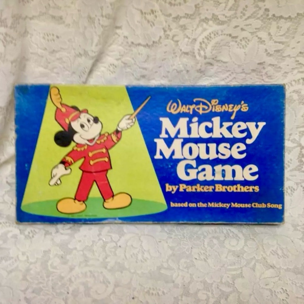 Vintage, 1976 - Walt Disney Production-Parker Bros, Mickey Mouse Board Game