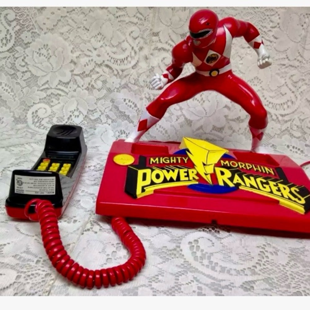 Rare, 1994 Saban's Mighty Morphin Power Rangers Telephone