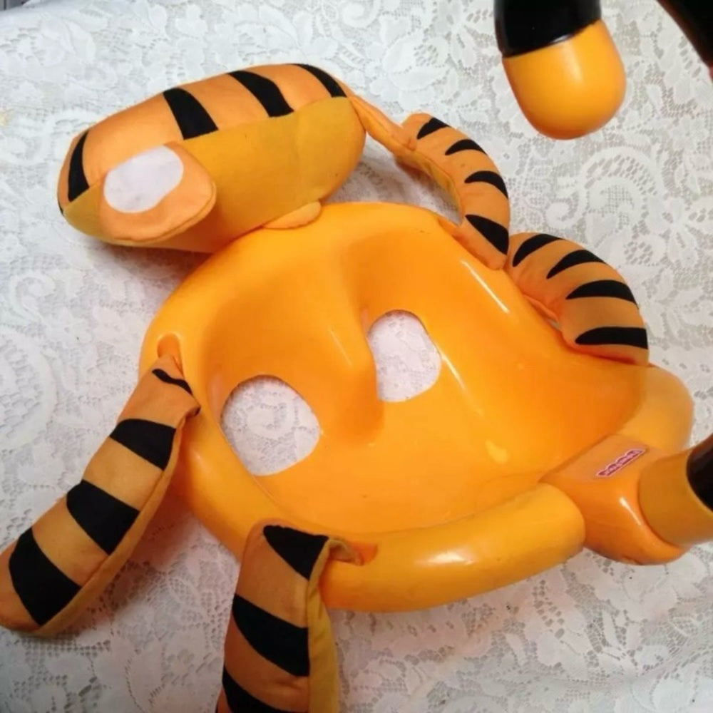 Tolly Tots Figural Tiger Bath Tub Toy Seat 15in x 10in x 13in