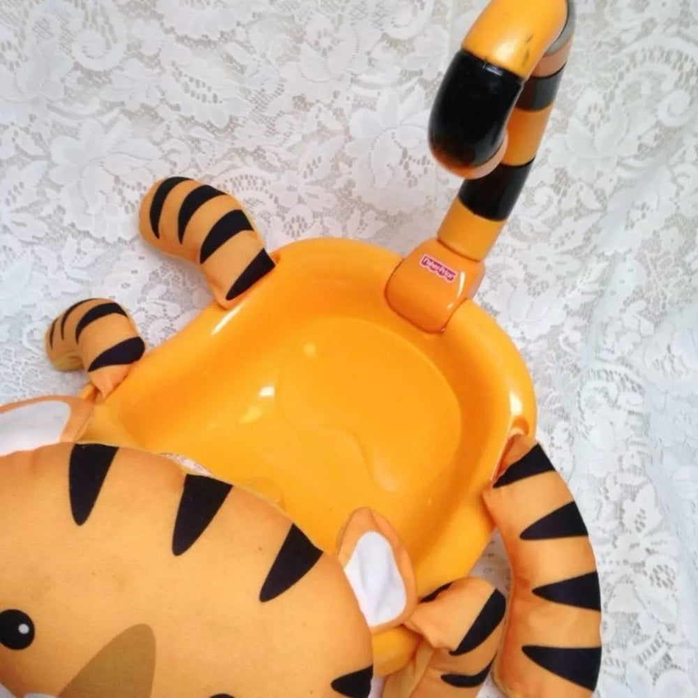 Tolly Tots Figural Tiger Bath Tub Toy Seat 15in x 10in x 13in