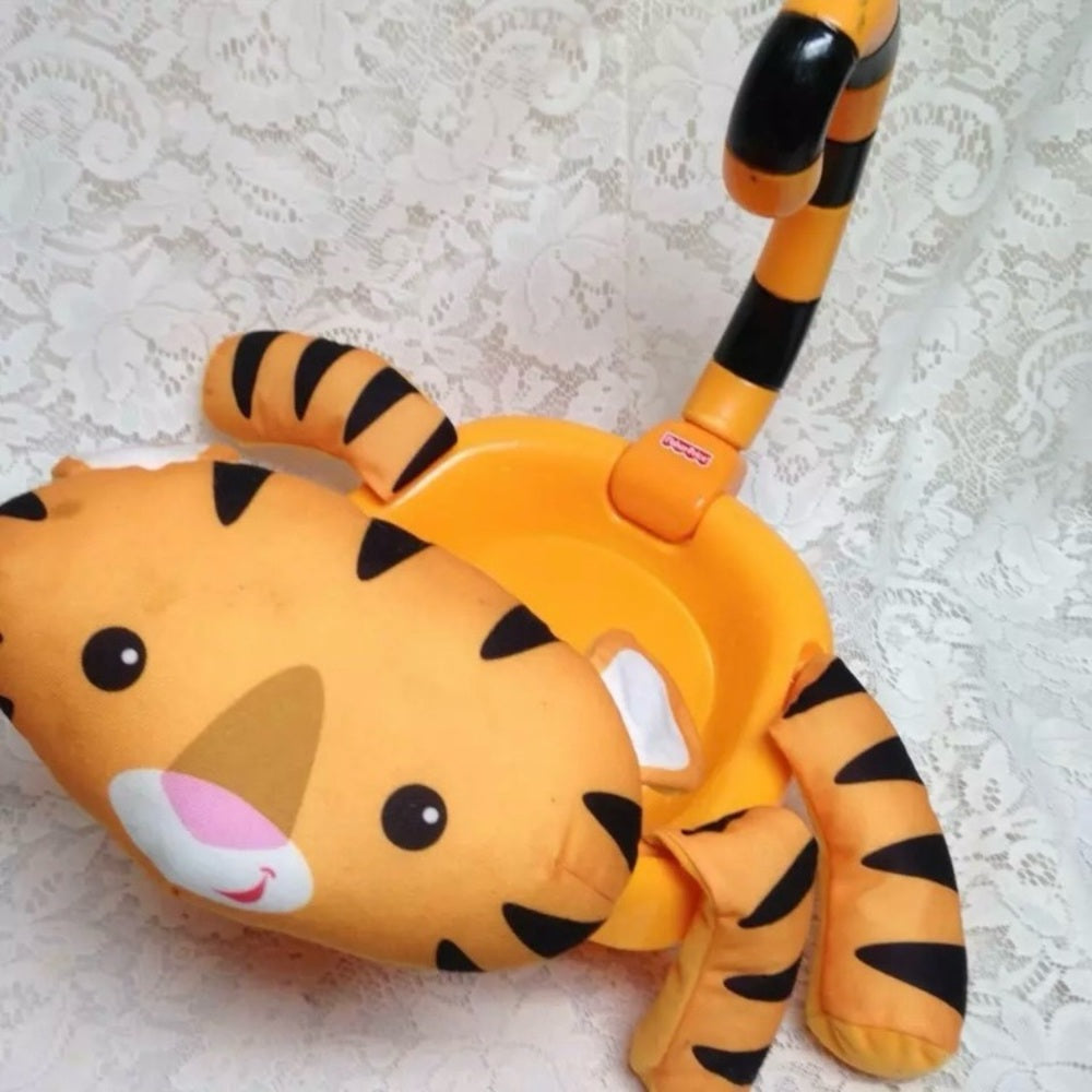 Tolly Tots Figural Tiger Bath Tub Toy Seat 15in x 10in x 13in