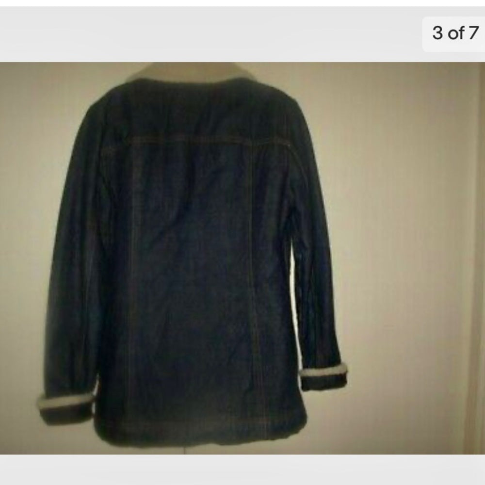Fabulous, Gap Denim-Fleece Jacket (M-L)