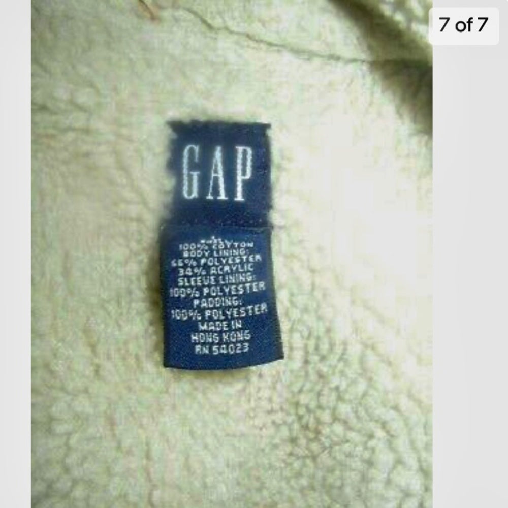 Fabulous, Gap Denim-Fleece Jacket (M-L)