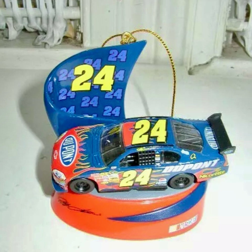 Nascar-Trevco Jeff Gordon #24 Ornament In Orig. Box
